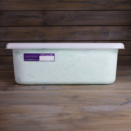 Luca's ice cream in a 4.5 litre Napoli tub