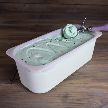 Luca's ice cream in a 4.5 litre Napoli tub