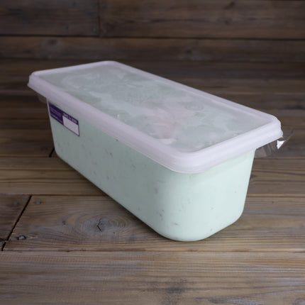 Luca's ice cream in a 4.5 litre Napoli tub
