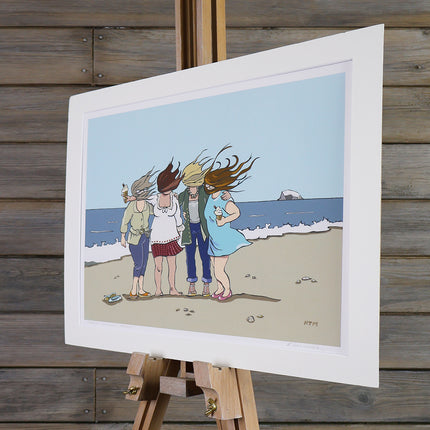 BonzoArt Scottish Summer unframed illustration print