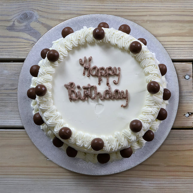 Luca's Mini Malteser ice cream cake with Maltesers topping, no sponge