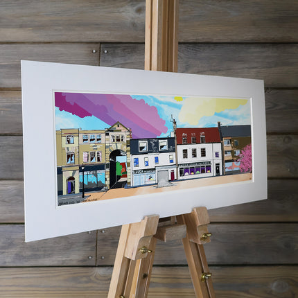 EddScape Ice Cream Factory unframed art print
