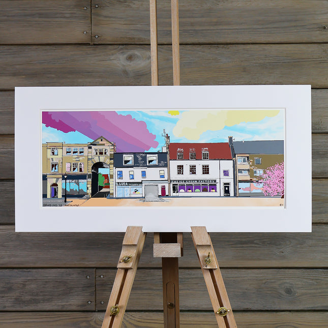 EddScape Ice Cream Factory Print [Unframed]