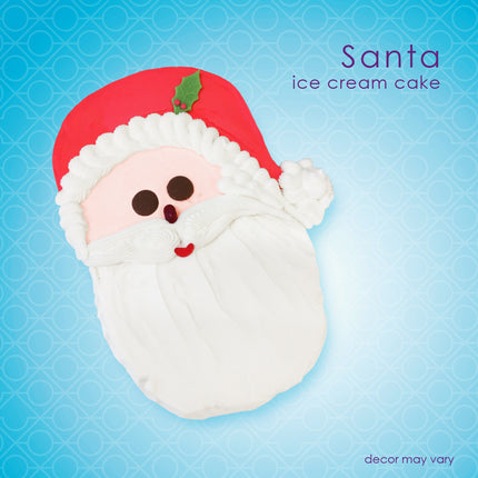 Luca’s Santa Ice Cream Cake