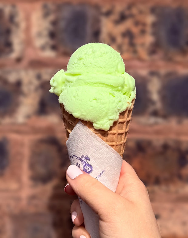 Green apple cone