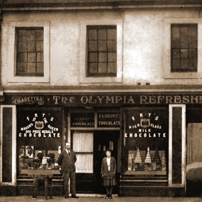 S Lucas old shop front