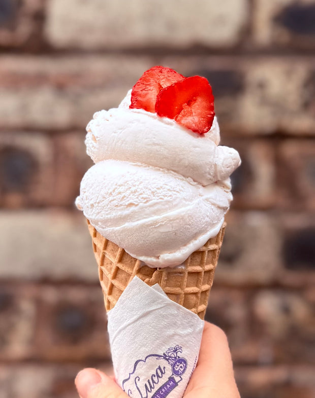 Strawberry cone