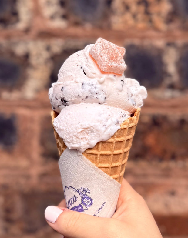 Turkish delight cone