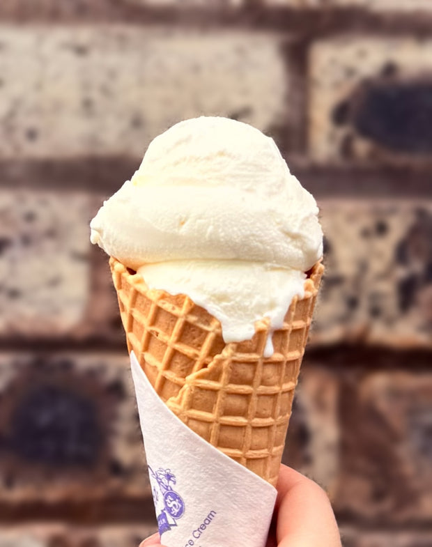Vanilla cone